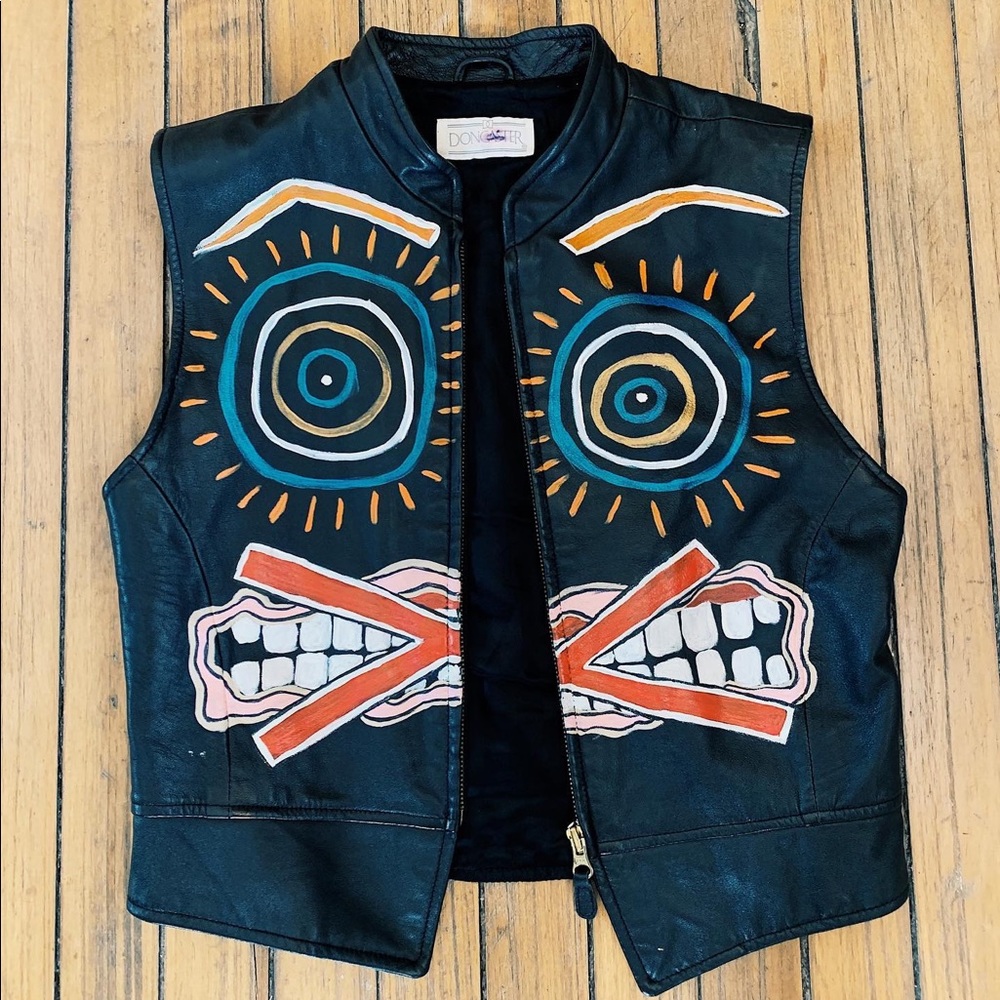 HUSH leather vest